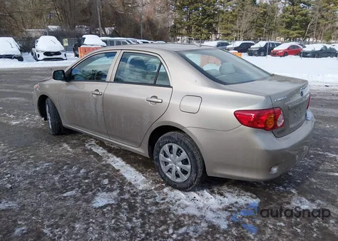 2009 Toyota Corolla Le из США, поврежденный, VIN 1NXBU40E19Z024745